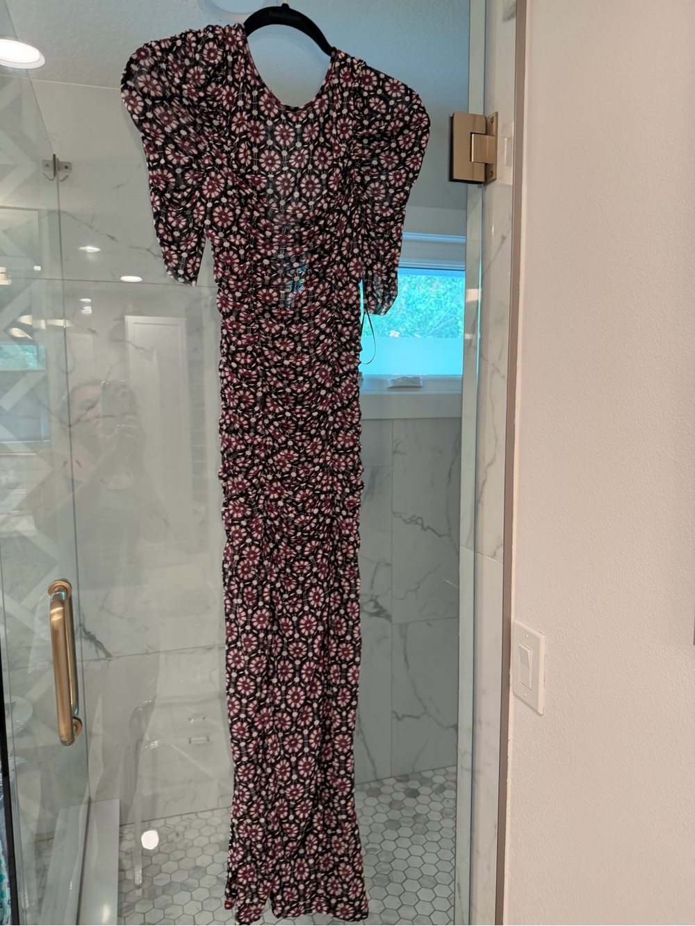 Free People Black Floral Maxi Dress